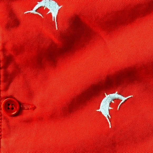 J. Crew Men’s Preppy Classic Fit embroidered Fish Pants 33x30 - Picture 6 of 6